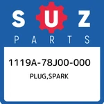 1119A-78J00-000 Suzuki Plug,spark 1119A78J00000, New Genuine Oem Part. Fixed Price $124.98.