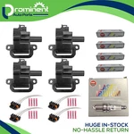 4X Lgnition Coil + Ngk Spark Plug Connector For Chevrolet P30 Gmc V8 8.1L. Fixed Price $92.19.