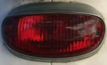 Vespa Tail Light Complete W/chrome Base Piaggio 1997 05-ET4. Fixed Price $75.00.