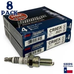 8 Pack Ngk Iridium 3521 Spark Plugs CR9EIX. Fixed Price $113.77.