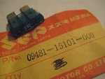 Suzuki Xn/tl/sp/lt/lt-f/gs/gsx/dr 15 Amp Fuse Nos!. Fixed Price $6.95.