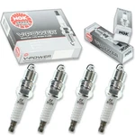 4 Pcs Ngk V-power Spark Plugs For 1988-1991 Oldsmobile Cutlass Calais 2.5L Fa. Fixed Price $17.77.