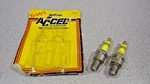 Vintage Harley Davidson Nos Accel Spark Plugs Set Of Two 2407. Fixed Price $9.59.