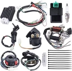 Complete Electrics Wiring Harness Stator Coil Cdi Solenoid Relay 4 Stroke Atv Kl. Fixed Price $37.15.