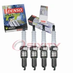4 Pc Denso Platinum Tt Spark Plugs For 1978-1990 Plymouth Horizon 1.6L 1.7L Dg. Fixed Price $26.85.