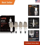Champion DJ7J Compatible Spark Plugs 794-00055A Pack For Optimal Engine Care. Fixed Price $17.57.