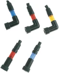 Parts Unlimited Flashing Spark Plug Cap - 120 Degree Angle Blue Motorcycle. Fixed Price $10.25.