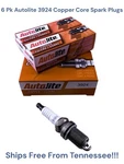 Autolite 3924 Copper Core Spark Plugs Pack Of 6. Fixed Price $24.53.