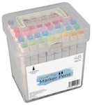 Dual Tip Art Marker Pens, Pack - MP48B. Fixed Price $31.40.