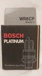 *new Old Stock* Bosch Platinum WR8CP Spark Plug 4-PACK Classic Part Box. Fixed Price $29.99.