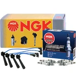 Ngk Wire & Iridium Ix Platinum Spark Plugs Kit For Kia Rio 1.6 L4 Dohc 03-05. Fixed Price $107.95.