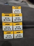 Ngk 5110 Spark Plugs - Set Of 7 Nos. Fixed Price $20.00.