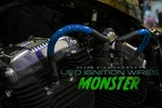 16MM Sportster '94-'03 Harley Suppression Blue Flake Ignition Wire Spark Relo. Fixed Price $184.95.
