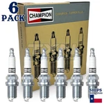 6 Pc Champion Copper Plus Spark Plugs For 2000 Chrysler Grand Voyager 3.0L Zf. Fixed Price $26.77.
