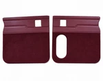 Peterbilt Door Panels Pair Oxen Red With Window Cut Out Handles. Fixed Price $789.95.