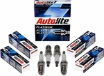 4X Autolite Platinum AP63 Spark Plugs For AG12 7084 4103 3043 300 Honda!. Fixed Price $16.95.