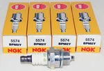 Pack Genuine Ngk 5574 V-power Spark Plugs BPM8Y For Various Small Engines. Fixed Price $15.62.