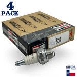 Box Of (four) Champion CJ8, 843 Spark Plug Replaces Ngk BM6A, 5921; Bosch WS8E. Fixed Price $19.77.