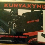 Kuryakyn License Plate Mount W/ Helmet Lock. Fixed Price $28.00.