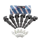 Bosch Ignition Coil Ngk Ruthenium Hx Spark Plug Kit For Bmw E53 X5 3.0 L6. Fixed Price $249.95.
