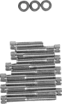 Drag Specialties DS190768 Cam Cover Bolt Kit Chrome XL883R And Xlh Sportster. Fixed Price $37.75.