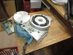 1967 Honda CB160 Generator/stator & Rotor Cover. Fixed Price $175.00.