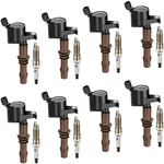 Bdfhyk Ignition Coils DG521 And Iridium Spark Plug SP509 Compatible With.... Fixed Price $99.90.