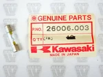 Kawasaki Nos New 26006-003 Fuse 10A L=25 H1 S1 S3 En F5 F6 F7 F9 G3 G4 G5 Ke Kh. Fixed Price $9.99.