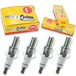 4PCS 2008 Ktm 144 Sx Ngk Standard Spark Plugs 143CC 8CI Kit Set Engine Ui. Fixed Price $82.59.