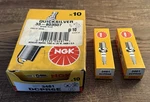 Quicksilver 33-803507 (2) Spark Plugs Ngk DCPR6E Oem New Factory Boat Parts. Fixed Price $9.99.