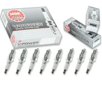 Pcs Ngk V-power Spark Plugs For 1975 Chevrolet Laguna 5.7L 6.6L V8 Ui. Fixed Price $31.55.