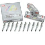 10 Pcs Ngk Laser Iridium Spark Plugs 1997-2002 Ford E-350 Econoline Club Hz. Fixed Price $130.32.