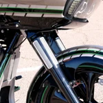 Paul Yaffe Bagger Nation 8.25" Speed Freak Fork Slider Covers 2014-2023 Black. Fixed Price $109.99.
