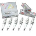 Pcs Ngk Laser Iridium Spark Plugs For 2001-2006 Hyundai Santa Fe 2.7L 3.5L Ws. Fixed Price $79.57.