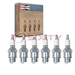 6 Pc Champion Industrial Spark Plugs For 1908-1909 Oldsmobile Model Z Xy. Fixed Price $32.62.