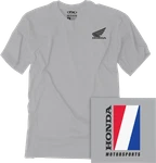 Factory Effex Honda Motorsports T-shirt Grey Xl 25-87306. Fixed Price $29.95.
