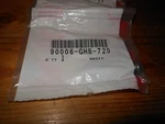 Nos Oem Honda VTX1800 Crankcase Alternator Flange Bolt 6X45 QTY.1# 90006-GHB-720. Fixed Price $10.55.