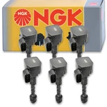 Pcs Ngk Ignition Coil For 2003-2008 Nissan 350Z 3.5L V6 Spark Plug Tune Ow. Fixed Price $270.19.
