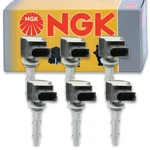 Pcs Ngk Ignition Coil For 2010-2011 Mercedes-benz ML450 3.5L V6 Spark Gl. Fixed Price $293.18.