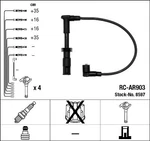 8597 Ngk Ignition Lead Set For Alfa Romeo. Fixed Price $98.75.