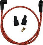 Drag Specialties Plug Wires - Braided Orange/black 40177. Fixed Price $31.89.