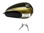 Triumph T150 Golden & Black Petrol Tank With Badges Cap Tap / Compatible. Fixed Price $342.42.