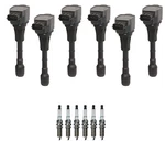 Hitachi Ignition Coil Denso Iridium Spark Plugs Kit For 370Z 3.7 V6 VQ37VHR. Fixed Price $492.95.