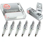 Pcs Ngk V-power Spark Plugs For 1978-1981 Toyota Cressida 2.6L 2.8L L6 Dh. Fixed Price $24.19.