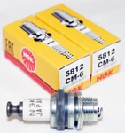 Pack Genuine Ngk 5812 Spark Plug CM6 For Generators Scale Gas Airplane Engines. Fixed Price $22.07.
