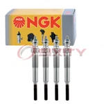 Pcs Ngk Diesel Glow Plugs For 1981-1987 Toyota Land Cruiser 3.4L L4 Yi. Fixed Price $56.52.