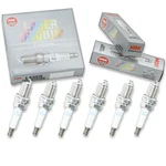 6 Pcs Ngk Laser Iridium Spark Plugs For 2000-2005 Suzuki Grand Vitara 2.7L Ts. Fixed Price $84.11.