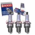 3 Pc Denso Platinum Long Life Spark Plugs For 1988-1992 Daihatsu Charade Vg. Fixed Price $30.73.