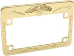 Emgo Eagle License Plate Frame Gold 86-42650. Fixed Price $27.33.