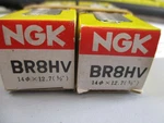 2-NEW- Ngk- BR8HV-SPARK Plugs Nos-. Fixed Price $19.95.